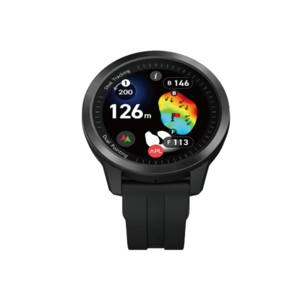 ボイスキャディ T12PRO GPS ゴルフウォッチ ブラック 腕時計型