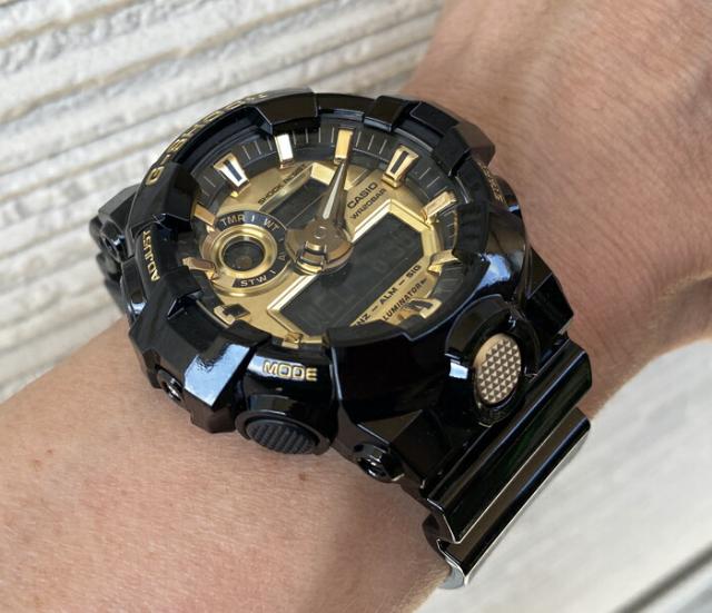 【新品＆安心の正規品】カシオ CASIO 腕時計 G-SHOCK ジーショック  GA-710GB-1AJF メンズ腕時計 ラッピング無料 手書きのメッセージカードお付けします_2