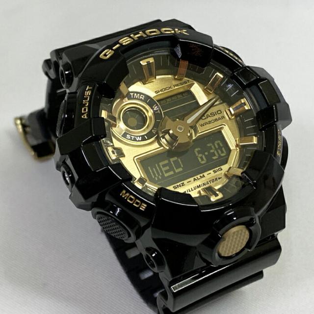 【新品＆安心の正規品】カシオ CASIO 腕時計 G-SHOCK ジーショック  GA-710GB-1AJF メンズ腕時計 ラッピング無料 手書きのメッセージカードお付けします_1