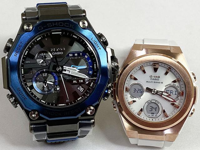 【ラッピングはお任せください】ペアウオッチ gショック恋人たちのGショックペアウォッチ G-SHOCK BABY-G ペア腕時計 カシオ 2本セット 電波ソーラー gショック MTG-B2000B-1A2JF MSG-W600G-7AJF 81,675円
