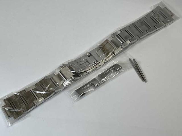 【スイスマニファクチュールメーカー】ORIS オリス 腕時計 新生ポインターデイトの純正ブレスレット ケース経40ミリ専用 ステンレススチールブレスレット ストラップ 腕時計 ベルト バンド 0782006 プッシュ観音開きです奇麗なミラー仕上げできれいなブレスレット_2
