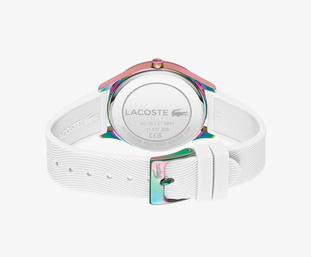 【定まり2年言いはなつ】LACOSTE ラコステ レディスウオッチ FALDA  2001353 石英 白いこと文字盤 ケイ素樹脂天然ゴム  ラッピング無料 手描きの申し立て WEBお墨付き書きとどめるで言いはなつ継続期間が1年押しひろげる