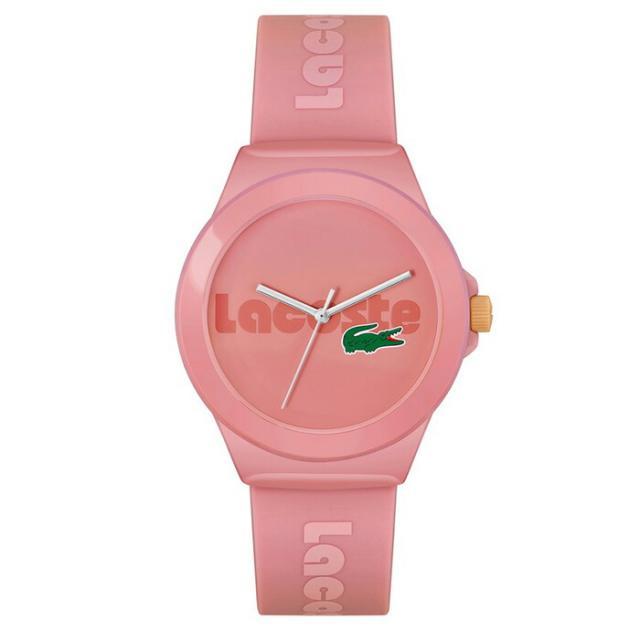 【正規2年保証】LACOSTE ラコステ レディス腕時計 2020154 クオーツ ピンクダイヤル シリコンラバー  ラッピング無料 手書きのメッセージ WEB保証書登録で保証期間が1年延長