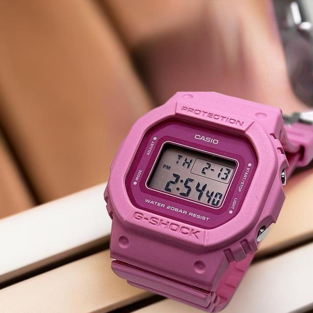 【18〜21日 10％OFFクーポン使えます】【カシオ国内正規品安心の1年保証】G-SHOCKジーショック カシオ腕時計 国内正規品　バイオマスプラスチック採用限定モデル GMD-S5610PP-4JF パワーピンク プレゼント腕時計 ギフト