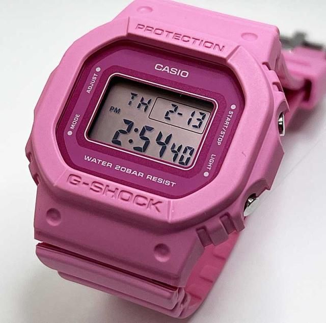 【18〜21日 10％OFFクーポン使えます】【カシオ国内正規品安心の1年保証】G-SHOCKジーショック カシオ腕時計 国内正規品　バイオマスプラスチック採用限定モデル GMD-S5610PP-4JF パワーピンク プレゼント腕時計 ギフト_2