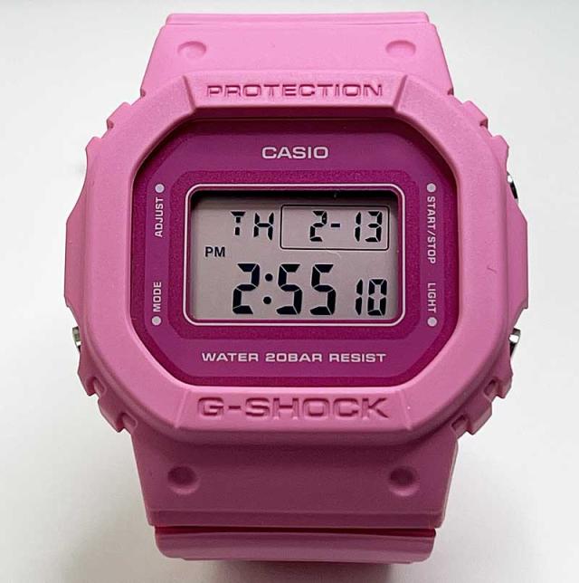 【18〜21日 10％OFFクーポン使えます】【カシオ国内正規品安心の1年保証】G-SHOCKジーショック カシオ腕時計 国内正規品　バイオマスプラスチック採用限定モデル GMD-S5610PP-4JF パワーピンク プレゼント腕時計 ギフト_1
