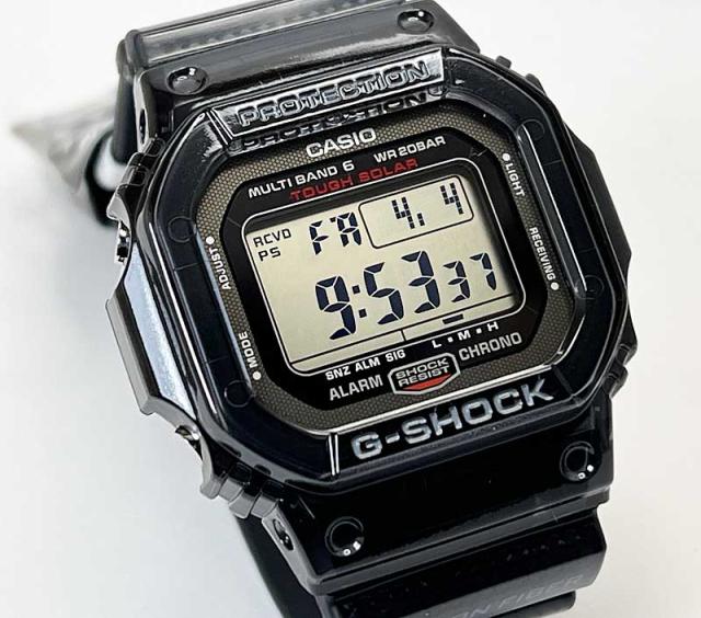 【新品＆安心の正規品】カシオ CACIO Gショック 　メンズ腕時計電波ソーラー GW-S5600U-1JF カーボンベルトで軽量で軽