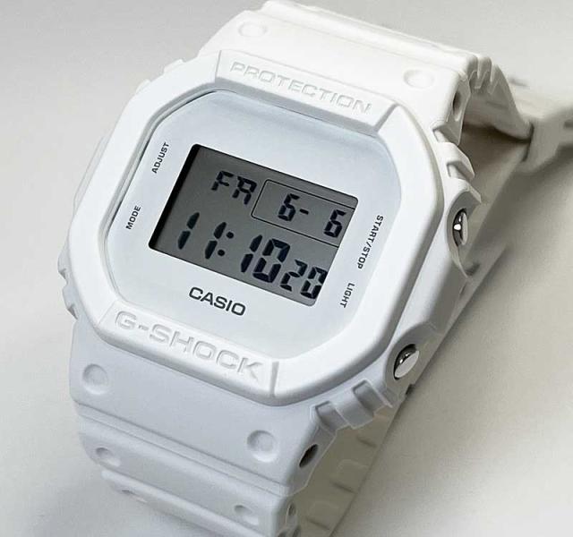 【ラッピングはお任せください】カシオ腕時計 ジーショック G-SHOCK 国内正規品 ジーショック 国内正規品 環境配慮素材採用 DW-5600WW-7JF メンズ ホワイト  感謝の気持ち g-shock　人気 クリスマス プレゼント おすすめ スピードモデル