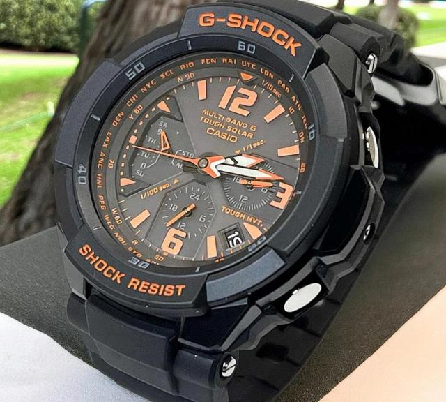 【新品＆安心の正規品】カシオ CASIO 腕時計 G-SHOCK ジーショック  スカイコクピット　fグレイビーマスター GRAVITYMASTER  永遠の定番　電波ソーラー GW-3000B-1AJFメンズ腕時計   ラッピング無料