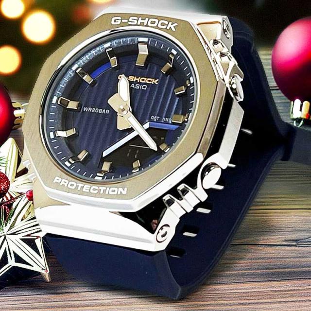 【新品＆安心の正規品】カシオ CASIO 腕時計 G-SHOCK レディス腕時計 ジーショック PRECIOUS HEART SELECTION 2025 プレシャスハートセレクション メタルカバード環境配慮素材採用 GM-2110SH-2AJF クリスマスプレゼント