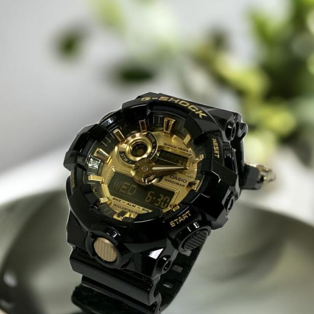 【新品＆安心の正規品】カシオ CASIO 腕時計 G-SHOCK ジーショック  GA-710GB-1AJF メンズ腕時計 ラッピング無料 手書きのメッセージカードお付けします