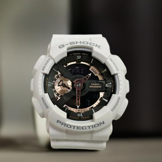 【新品＆安心の正規品】国内正規品 新品 Gショック G-SHOCK カシオ メンズウオッチ gショック アナデジ GA-110RG-7AJF プレゼント 腕時計   ラッピング無料クリスマス プレゼント 誕生日 御祝い還暦 銀婚式 結婚記念日 婚約