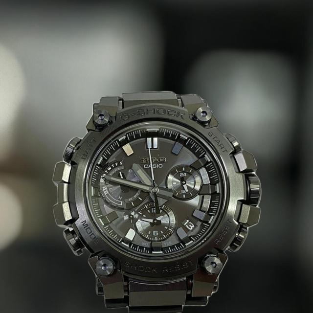 【新品＆安心の正規品】カシオ CASIO 腕時計 G-SHOCK ジーショック MT-G Bluetooth 搭載 電波ソーラー MTG-B3000B-1AJF メンズ腕時計