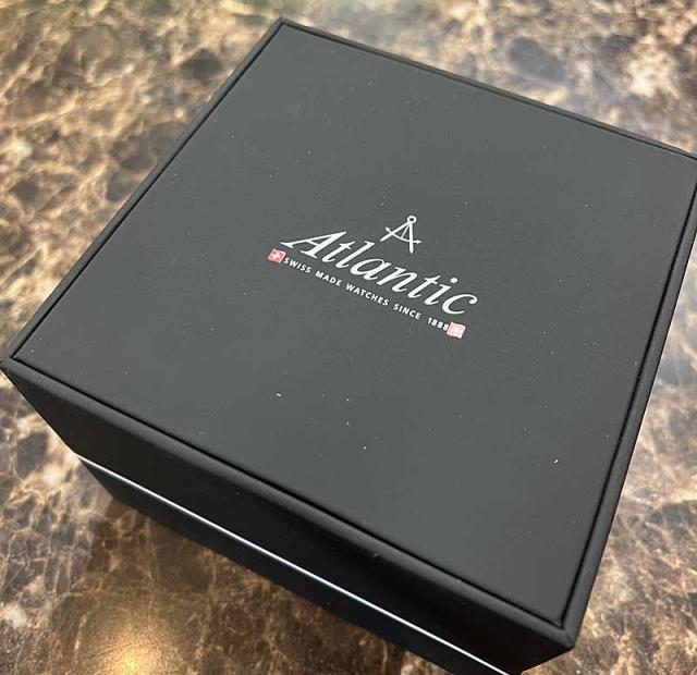 【スイス時計メーカー正規2年保証】アトランティック腕時計 Atlantic スイスメンズ腕時計 メンズウオッチ 回転ベゼル 200M防水 クオーツムーブメントはスイスのロンダです 73375.41.51 文字盤カラーはブルーです_5