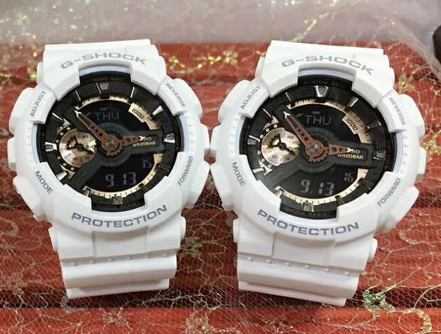 恋人たちのGショック ペアウオッチ G-SHOCK GSHOCK ジーショック カシオ 男女兼用 メンズ レディース 双子コーデ  GA-110RG-7AJF ラッの通販は激安セール