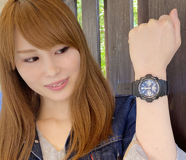恋人たちのGショックペアウオッチ G-SHOCK BABY-G  ペア腕時計 カシオ 2本セット gショック ベビーg アナデジ  AWG-M100SB-2AJF BA-110-7A3JF お揃い ラッピング無料  愛の証g-shock あす楽対応　クリスマス プレゼント 誕生日 御祝い還暦 銀婚式 結婚記念日 婚約の通販は