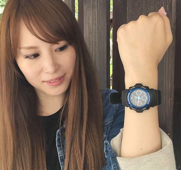 恋人たちのGショック ペアウオッチ Gショック ペア G-SHOCK BABY-G ペア腕時計 カシオ 2本セット  アナデジ AW-591-2AJF  BG-169U-1CJF  の通販は