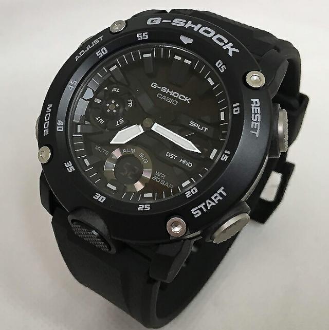 国内正規品 G-SHOCK カシオ メンズウオッチ gショック クロノグラフ GA-2000S-1AJF gショック カーボン プレゼント 腕時計   ラッピング無料 愛の証 感謝の気持ち  あす楽対応
