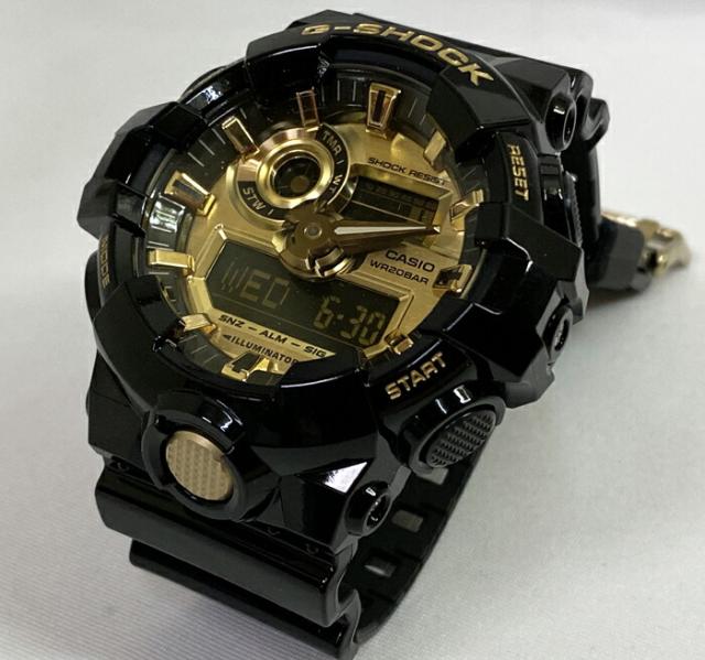 カシオ CASIO 腕時計 G-SHOCK ジーショック  GA-710GB-1AJF メンズ腕時計 ラッピング無料 手書きのメッセージカードお付けします あす楽対応