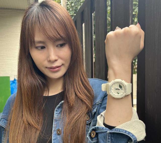 カシオ CASIO 腕時計 G-SHOCK ジーショック カーボンコアガード カシオーク ミッドサイズ GMA-S2100GA-7AJF　流通限定モデル メタルシリーズ メンズ腕時計 あす楽対応_4