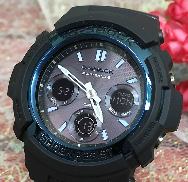 恋人たちのGショック ペアウオッチ G-SHOCK BABY-G ペア腕時計 カシオ 2本セット gショック ベビーg 電波ソーラー AWG-M100A-1AJF MSG-W600G-7AJF  ラッピング無料 手書きのメッセージカード あす楽対応　クリスマス プレゼント 誕生日 御祝い還暦 銀婚式 結婚記念日 婚約の通販は