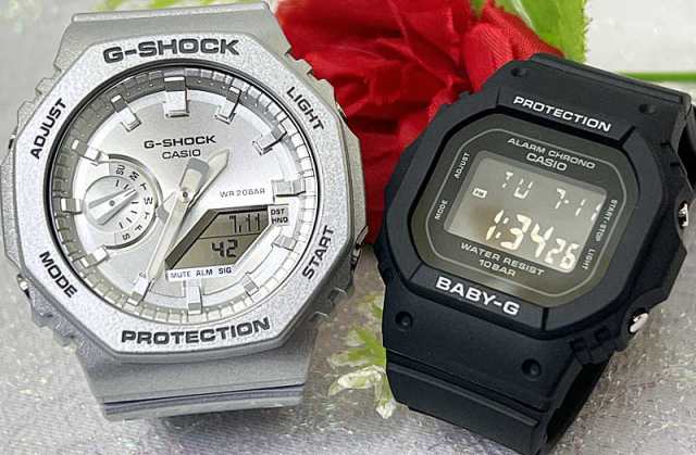 恋人たちのGショック ペアウオッチg-shock G-SHOCK BABY-G   カシオ 2本セット  GA-2100FF-8AJFBGD-565-1JF デジタル お揃い ラッピングの通販は