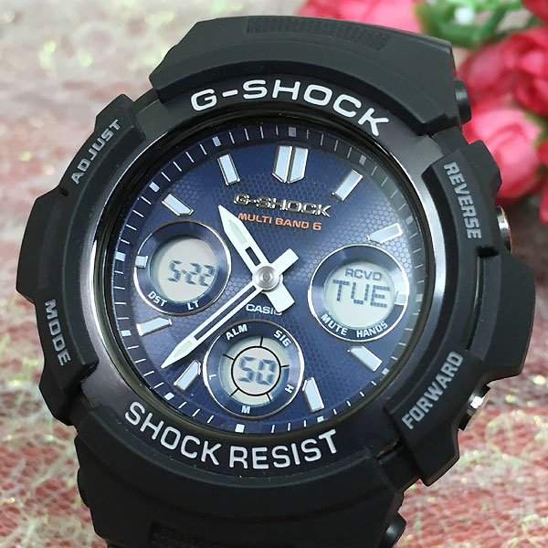 恋人たちのGショックペアウオッチ G-SHOCK BABY-G  ペア腕時計 カシオ 2本セット gショック ベビーg アナデジ  AWG-M100SB-2AJF BA-110-7A3JF お揃い ラッピング無料  愛の証g-shock あす楽対応　クリスマス プレゼント 誕生日 御祝い還暦 銀婚式 結婚記念日 婚約の通販は