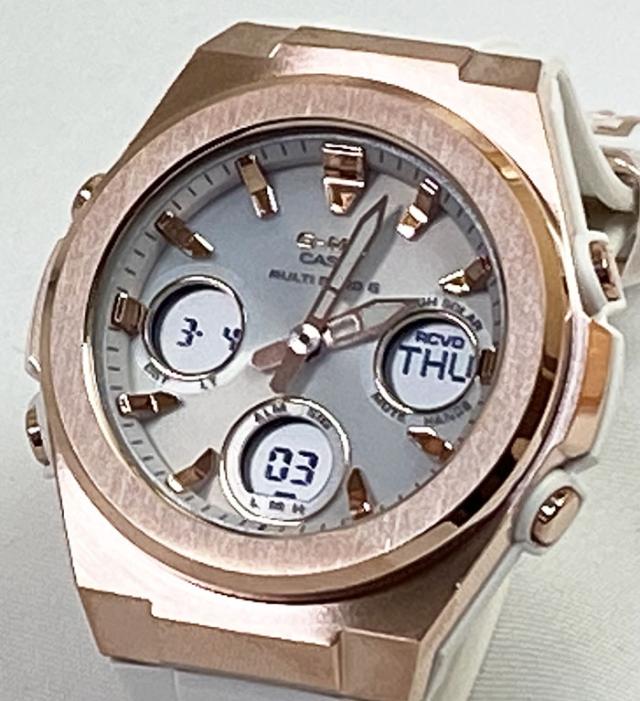 恋人たちのGショック ペアウオッチ G-SHOCK BABY-G ペア腕時計 カシオ 2本セット gショック ベビーg 電波ソーラー AWG-M100A-1AJF MSG-W600G-7AJF  ラッピング無料 手書きのメッセージカード あす楽対応　クリスマス プレゼント 誕生日 御祝い還暦 銀婚式 結婚記念日 婚約の通販は