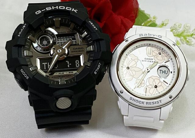 恋人たちのGショック　ペアウォッチ G-SHOCK BABY-G ペア腕時計 カシオ 2本セット アナデジ GA-710-1AJF BGA-150FL-7AJF　 プレゼント 新品 人気 婚約　夫婦 高級　クリスマス プレゼント おすすめ 24,090円
