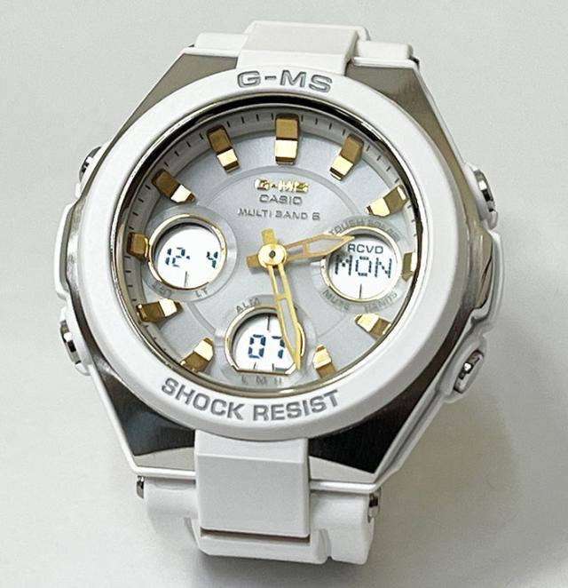 BABY-G カシオ MSG-W100-7A2JF ソーラー電波 プレゼント腕時計   ラッピング無料   baby-g 国内正規品 新品 手書きのメッセージカード ほんのり好きでいてくださいの通販は