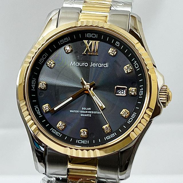 マウロ・ジェラルディ MAURO JERARDI 腕時計 メンズウォッチ MJ037-2 ケース径40ミリ ラッピング無料 手書きのメッセージカード あす楽対応の通販は 16,060円