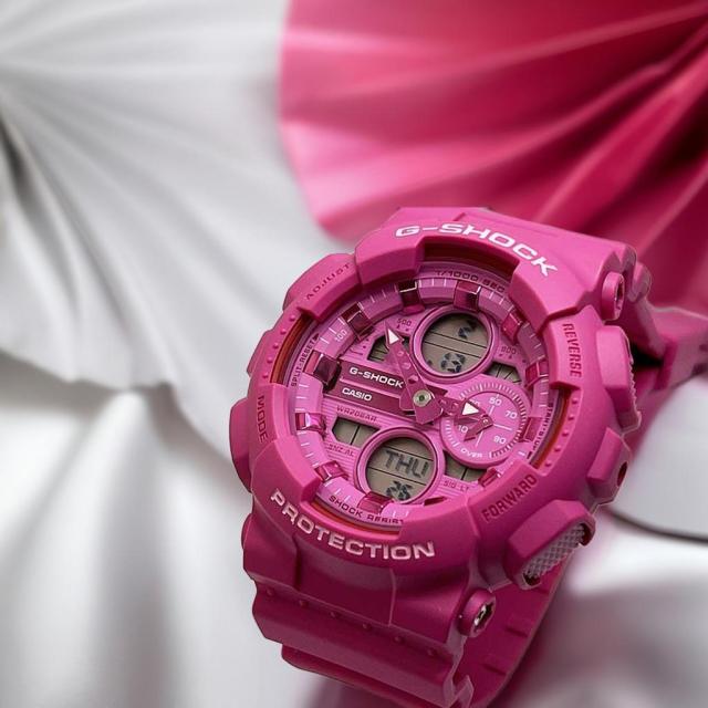 G-SHOCKジーショック カシオ腕時計 国内正規品　バイオマスプラスチック採用限定モデル GMA-S140PP-4AJF パワーピンク プレゼント腕時計 ギフト  お付けします