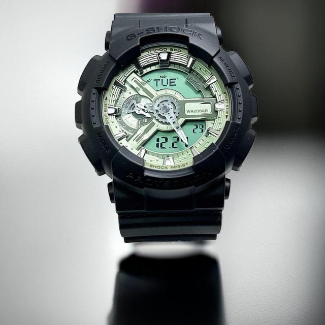 【スーパーセール値引き価格】Gショック G-SHOCK カシオ メンズウオッチ gショックMetallic Color Dial Series  メタリックダイヤルシリーズ 限定モデル アナデジ GA-110CD-1A3JF大人のG-SHOCK プレゼント 腕時計 ギフト  ラッピング無料    メッセージカード手書きします