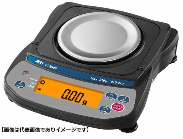 A&D EJ-200B パーソナル電子天びん ひょう量:210g 目量:0.01g デジタル 個数計 EJ200B-JA