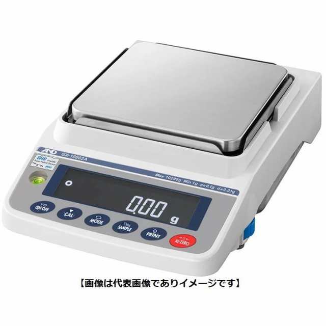 (直送)A&D GX-6002A 電子天びん 校正用分銅内蔵型 Apollo ひょう量:6200g 目量:0.01g 高精度