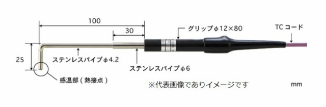 安立計器 CS-13E-010-1-TC1-ASP 微小表面用温度センサ -50〜400℃ タイプE