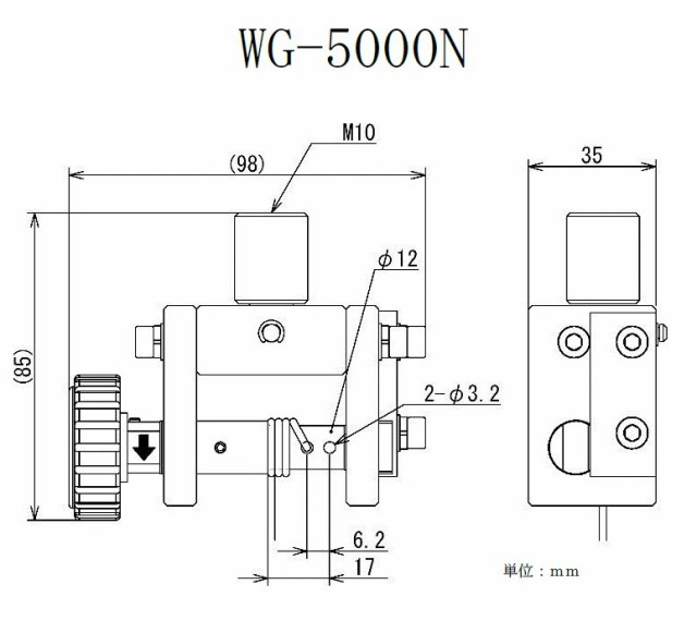 イマダ フォースゲージアタッチメント 巻き付けチャック WG-5000N IMADA