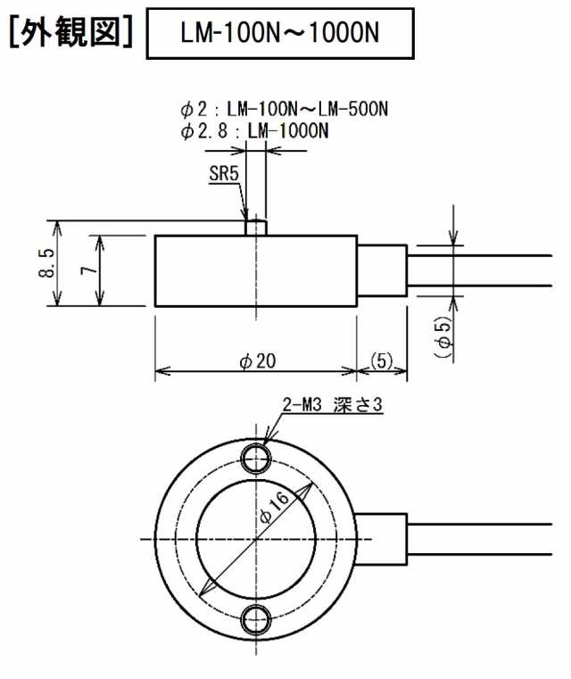 イマダ ZTS-LM-100N センサーセパレート型フォースゲージ IMADA