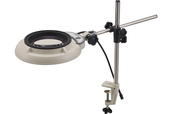 エスコ ESCO  x2.0/130mm 拡大鏡(調光LED照明 EA756TE-1 [I120113]