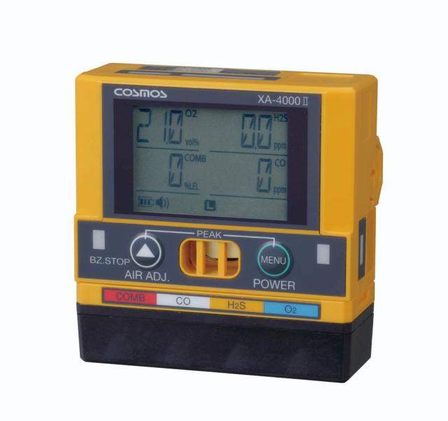 新コスモス電機 マルチ型ガス検知器 対象ガス：O2、メタン
