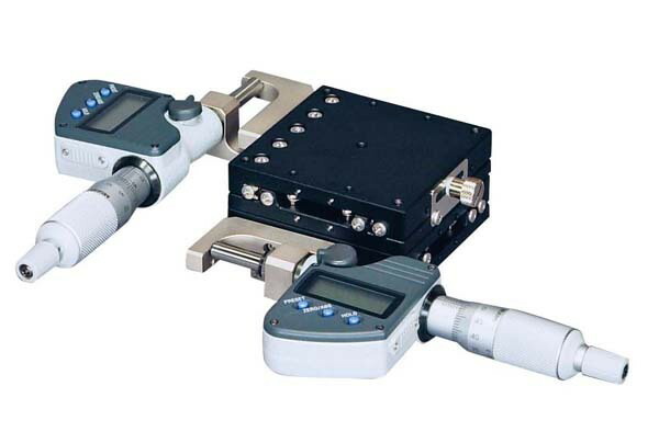 ハイグレード Xステージ 70×70 標準型 中央精機 LS-7042-S7 (62-9893-67) ハイグレードアルミ X・Yステージ 70×70 標準型 中央精機 LD-7047-C8 (