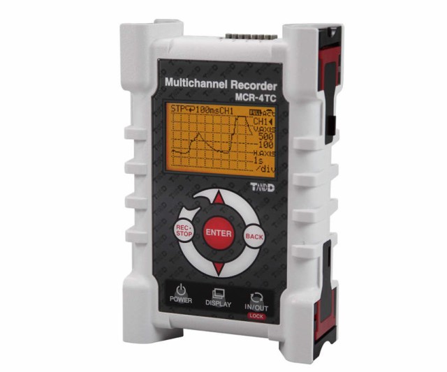 T&D MCR-4TC 4ch電圧・熱電対データロガー 温度記録計 ティーアンドディー 温度計 湿度計 温度4ch MCR4TC