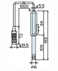 TOADKK I-2021 よう化物イオン複合電極 HM-42X、MM-43X用