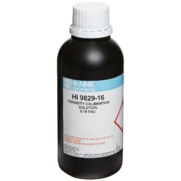 ハンナ HI 9829-16 HI 9829用 0 FNU濁度標準液 230mL HANNA ハンナ インスツルメンツ