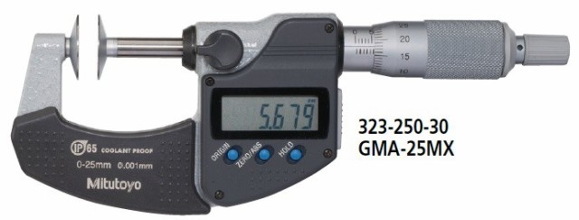 ミツトヨ GMA-100MX 323-253-30 歯厚デジマチックマイクロメーター