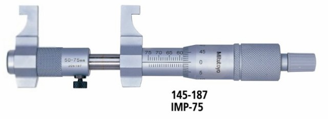 ミツトヨ 145-187 IMP-75 キャリパ—形内側アナログマイクロメーター