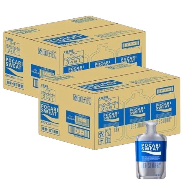 ポカリスエットアイススラリー72個(100g×6)×12 T*L様 ポカリスエットアイス