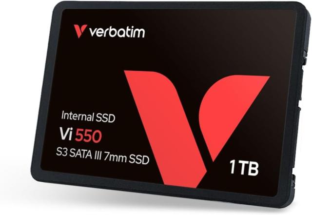 バーベイタム 内蔵SSD 2.5 インチ SATA III 7mm Vi550シリーズ 1TB 最大読込 520MB/s 49353-J 兵庫倉庫