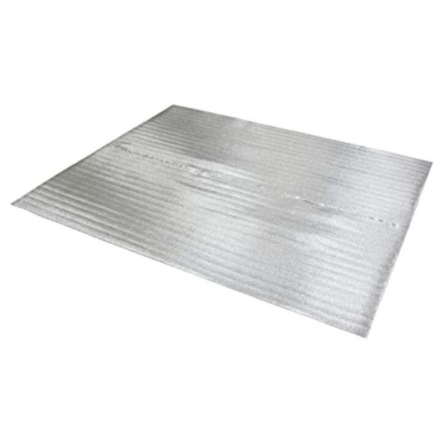 東和産業 断熱マット シルバー 3畳用　1個　断熱シート　ふわ暖　クッション性　防ダニ　ズレない　アルミの力　厚型　　ロックウール
