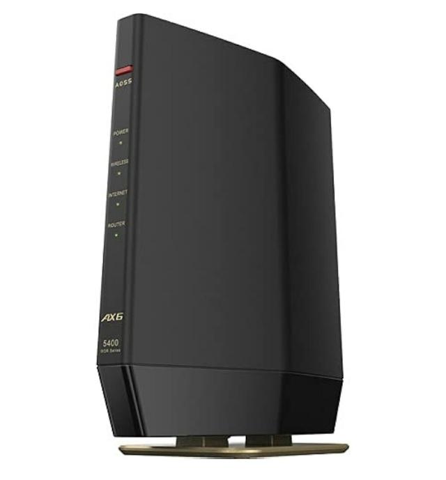 バッファロー WSR-5400AX6S/DMB [無線LANルーター dual band 11ax/ac/n/a/g/b 4803+573Mbps WiFi6/Ipv6対応]
